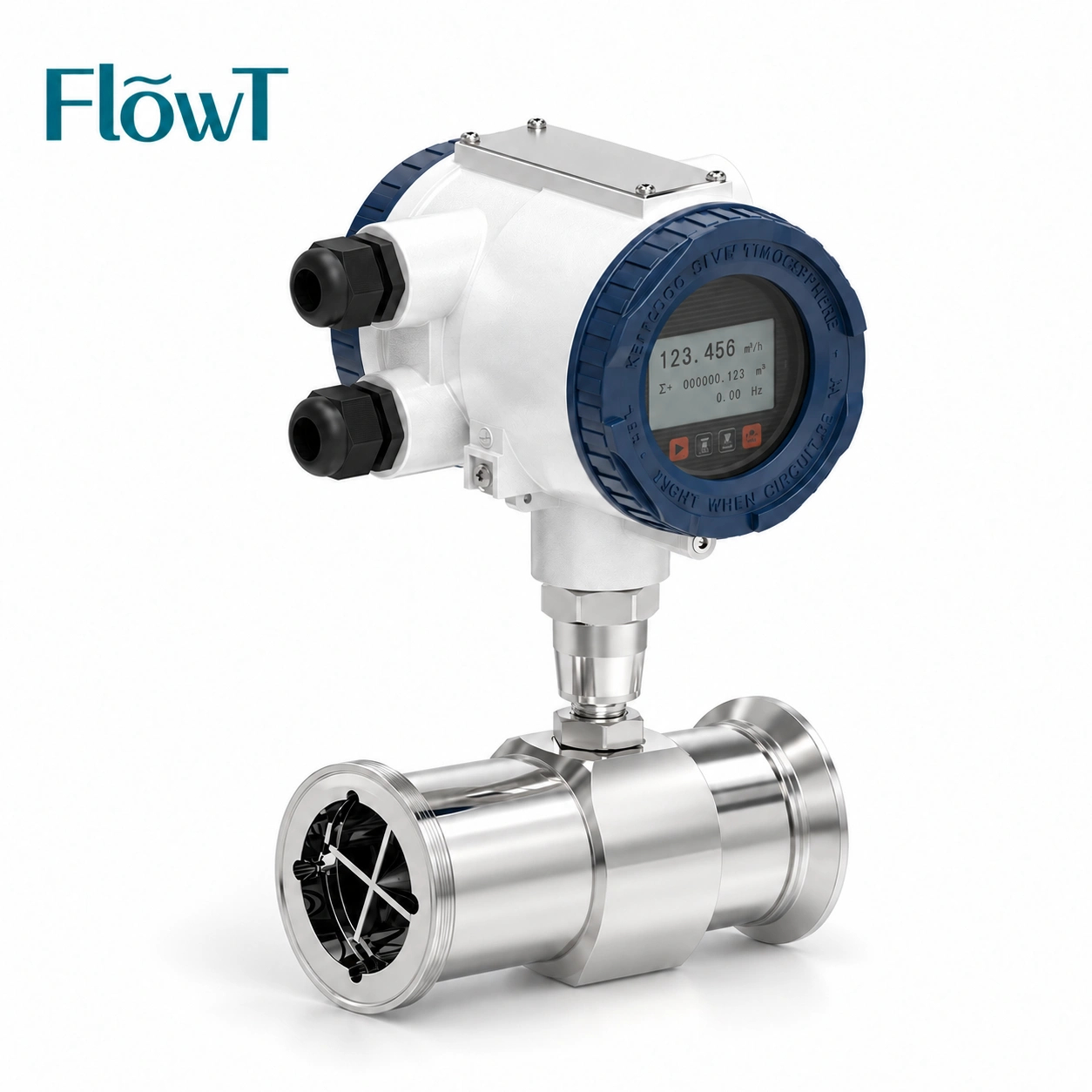 Explosion-Proof Thread Type Thread Type Turbine Flowmeter Meter For Water And Oil
