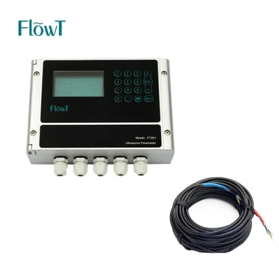 Clamp-On Ultrasonic Flow Meter for Food Processing Water Monitoring