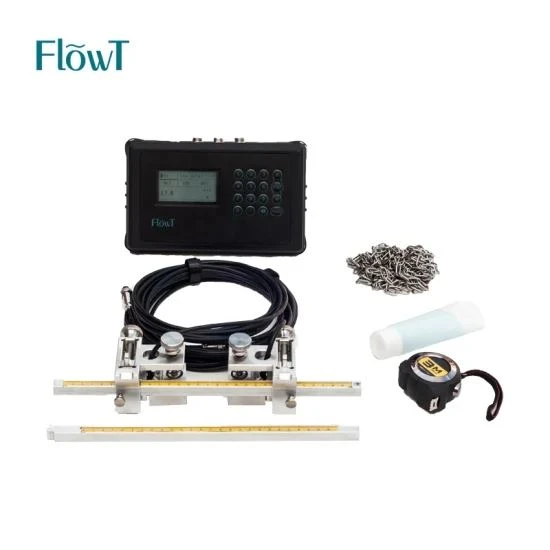 Clamp-On Flowmåling para Tjek Af Magnetisk Flowmåler